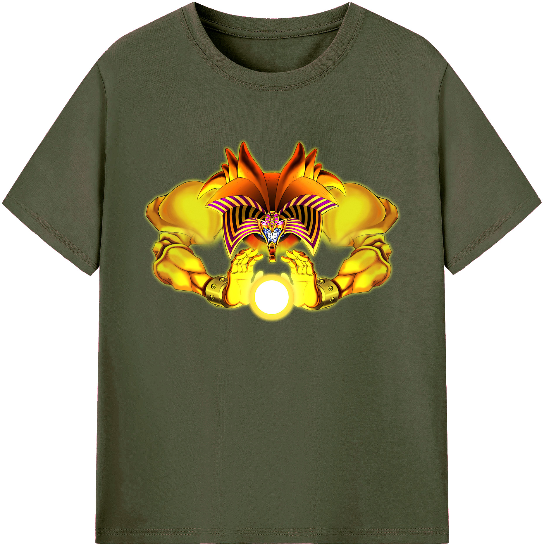 （画像用） 遊☆戯☆王 Yu-Gi-Oh! 綿100％ メンズ半袖Tシャツ｜肌触りやわらか＆通気性